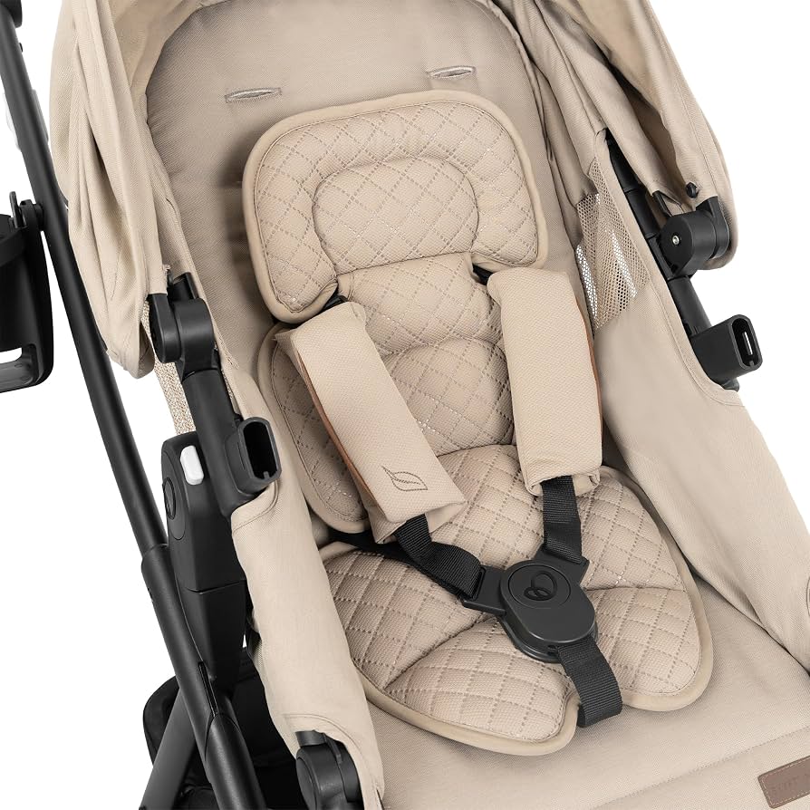 Evenflo Shyft Intuiti TS w/Revolve LiteMax NXT & Sensory Soothe -Travertine (Gold) - Online Exclusive
