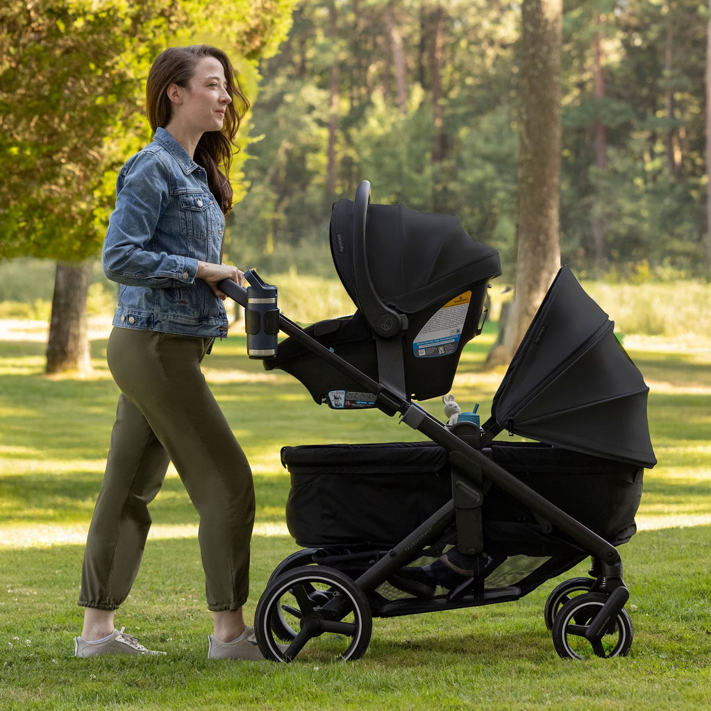 Evenflo Transformer Stroller-Wagon Travel System (core) - Pitch Black - Online Exclusive