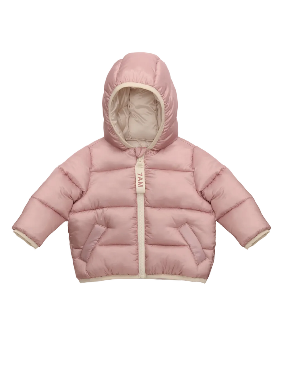 7AM Ash Rose COMPACT ROLL ME PUFFER • ULTRA WARM - Online Exclusive