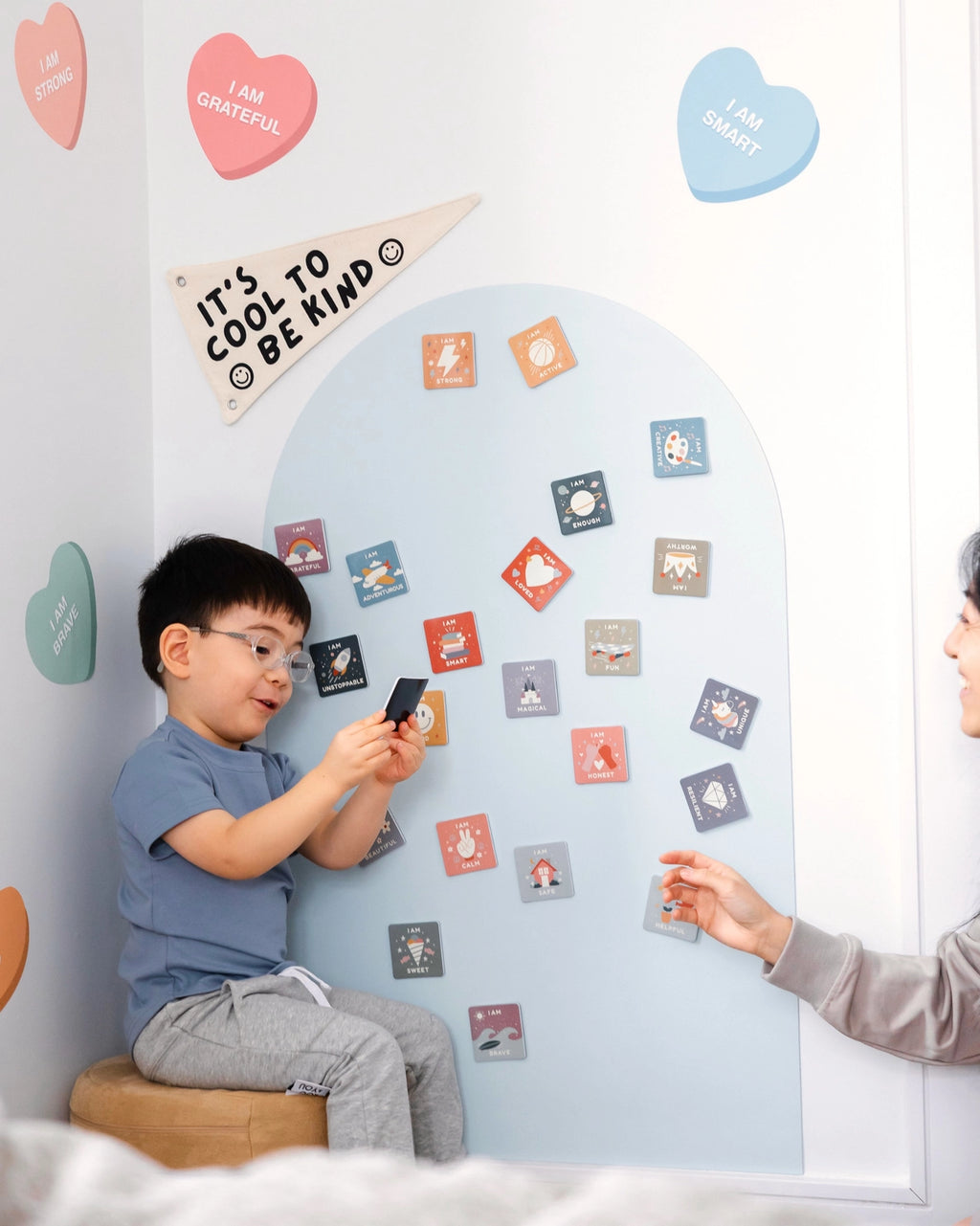 Cherrypick - Affirmations Magnets - Soft Foam Magnetic Set