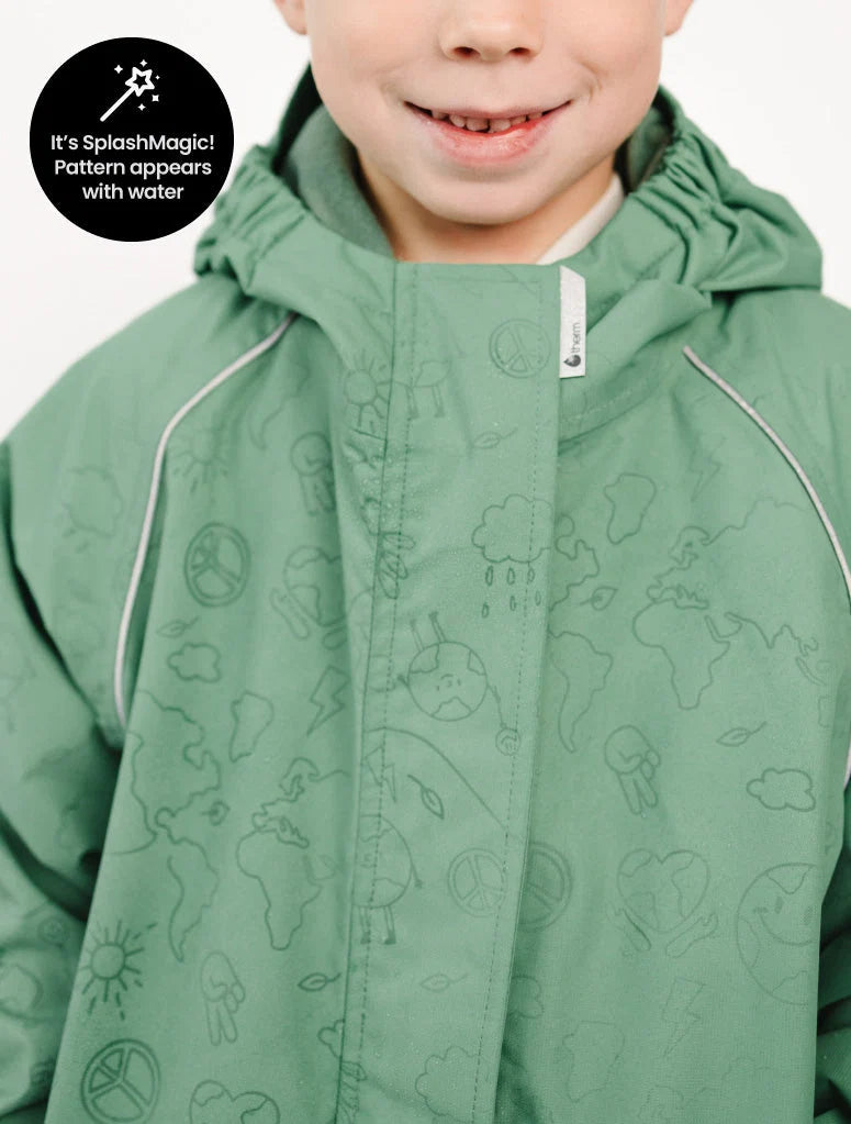 Therm Forest Moss/ Happy Earth Splash Magic Storm Jacket