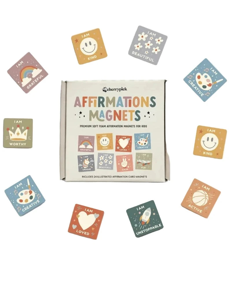 Cherrypick - Affirmations Magnets - Soft Foam Magnetic Set