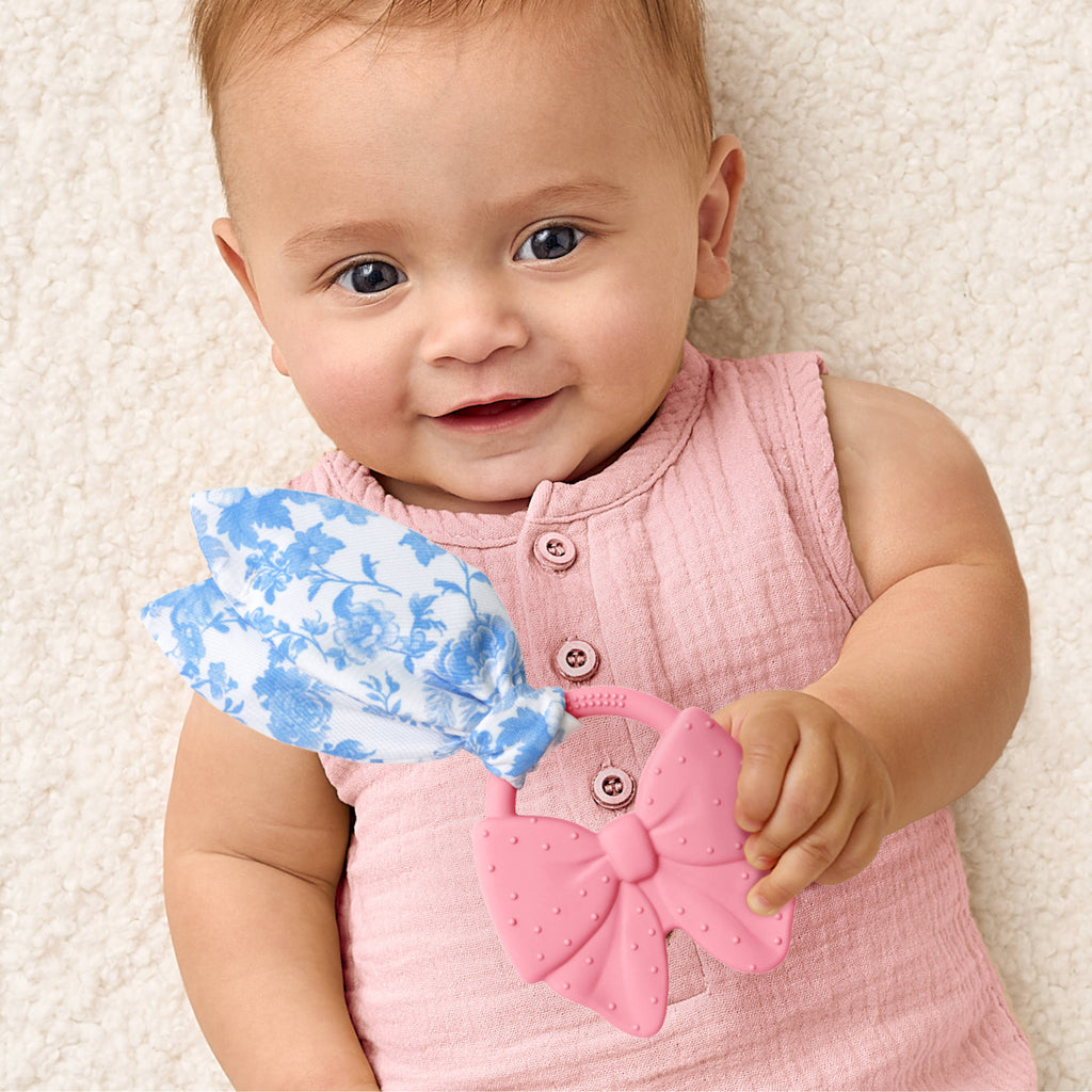 Itzy Ritzy Crinkle Crew™ Pink Bow