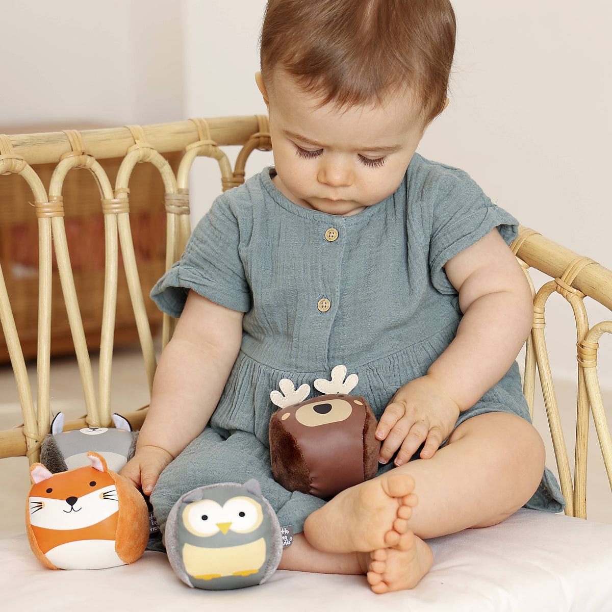Little Big Friends Roly Poly Balls -Forest Set