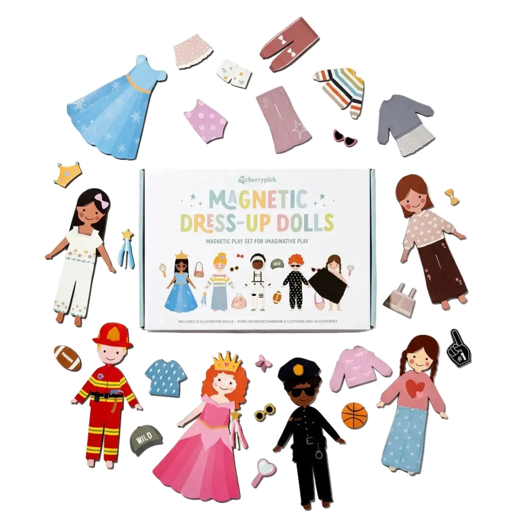 Cherrypick - Magnetic Dress-Up Dolls Play Set