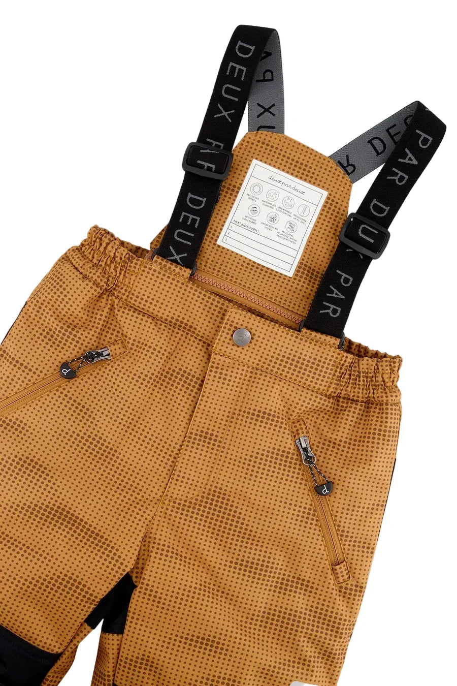 Deux Par Deux Two Piece Play Snowsuit Brown And Black With Brown Pants - Online Exclusive