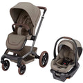 Fame Stroller & Mico Luxe+ Car Seat Travel System - Twillic Truffle - Online Exclusive