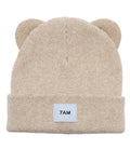 7AM Almond BEAR BEANIE • HEATHER - Online Exclusive