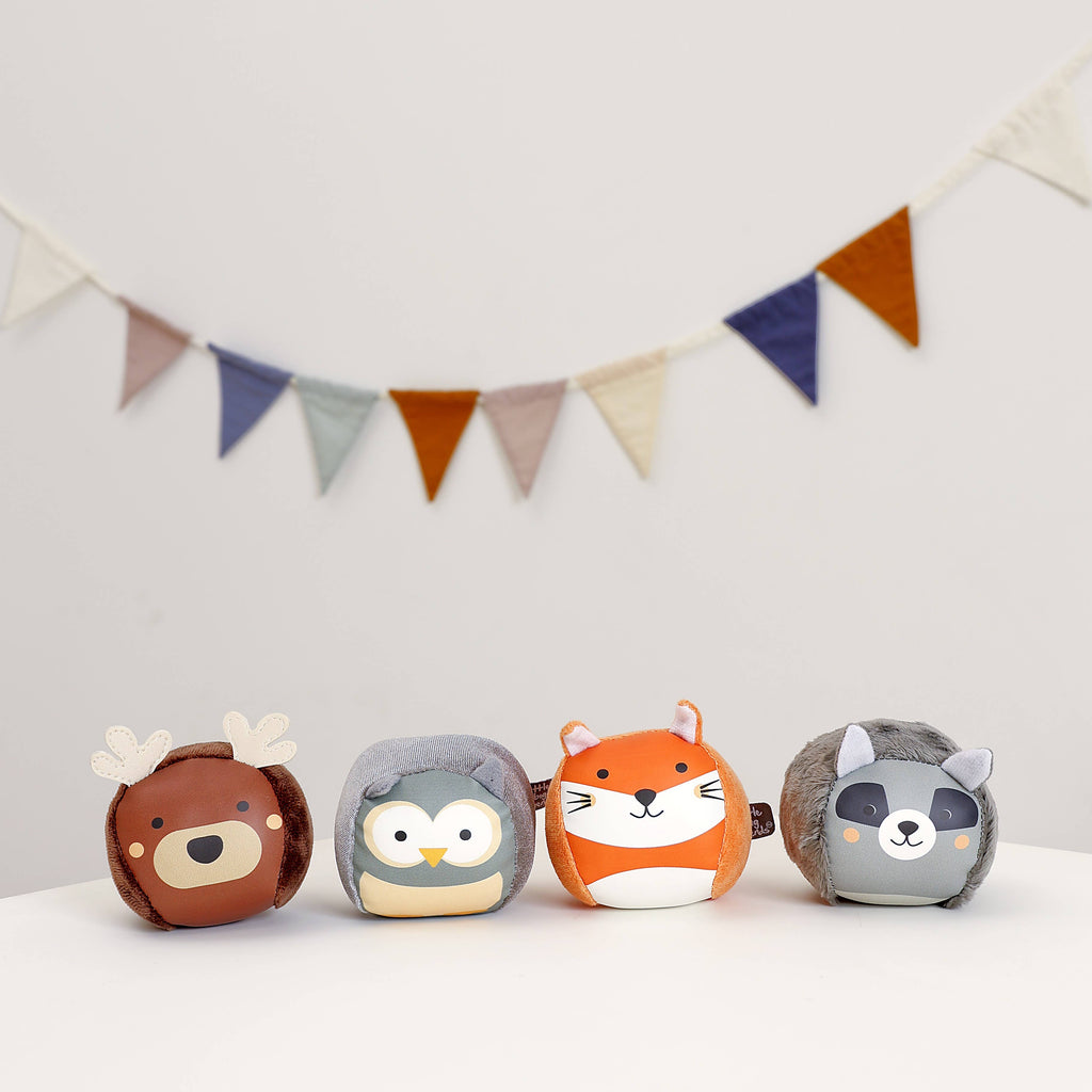 Little Big Friends Roly Poly Balls -Forest Set