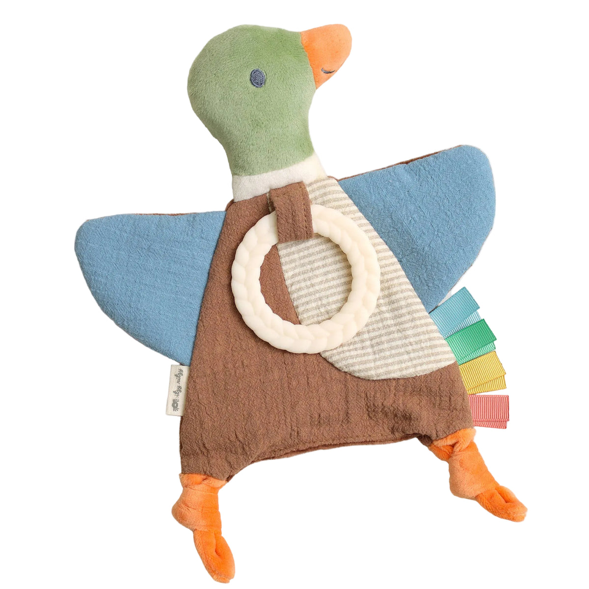 Itzy Ritzy Bitzy Crinkle™ Sensory Toy With Teether Mallard