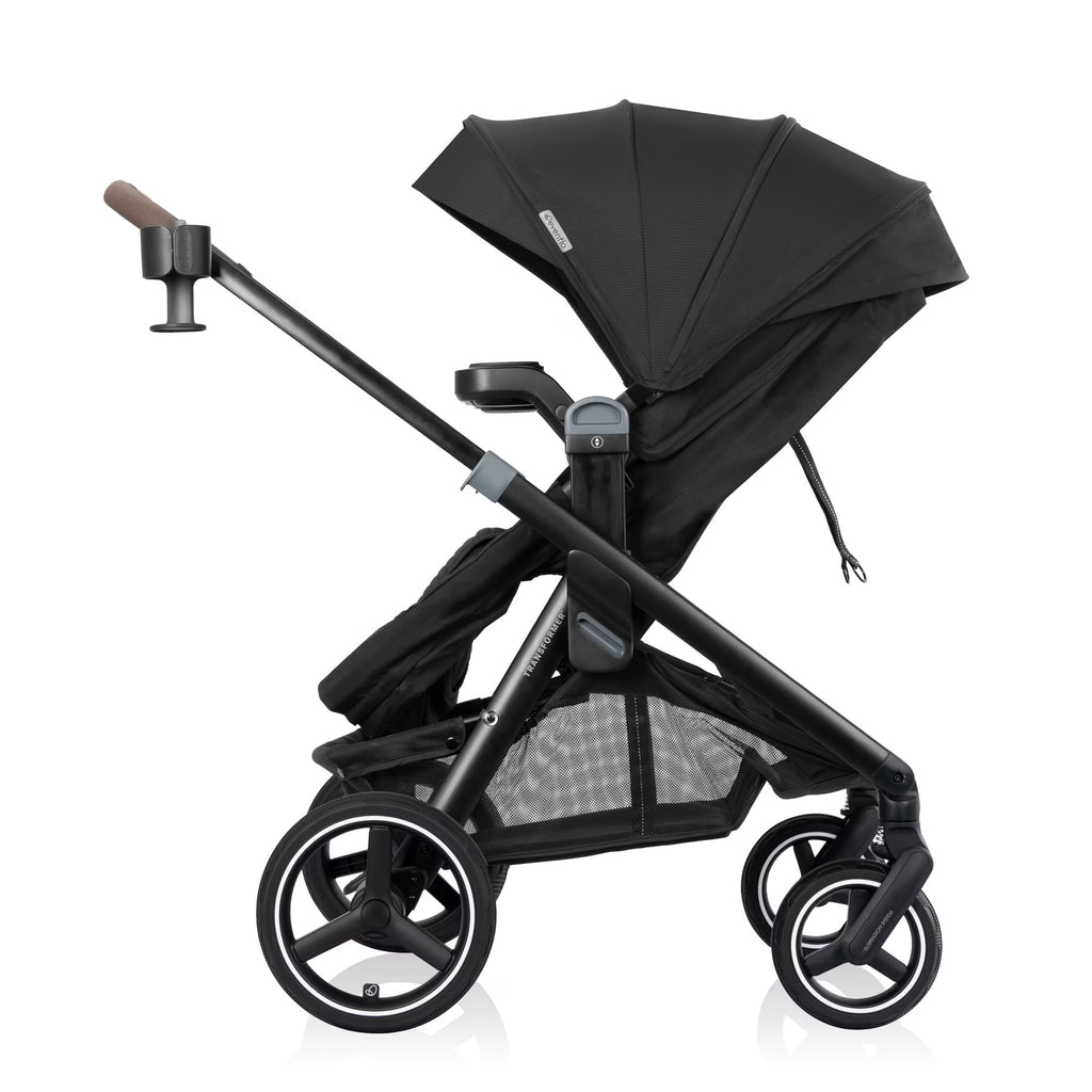 Evenflo Transformer Stroller-Wagon Travel System (core) - Pitch Black - Online Exclusive