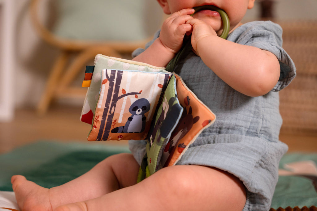 Little Big Friends Soft Baby Book - Forest