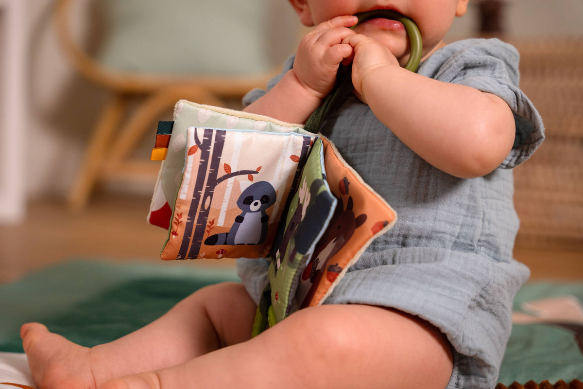 Little Big Friends Soft Baby Book - Forest