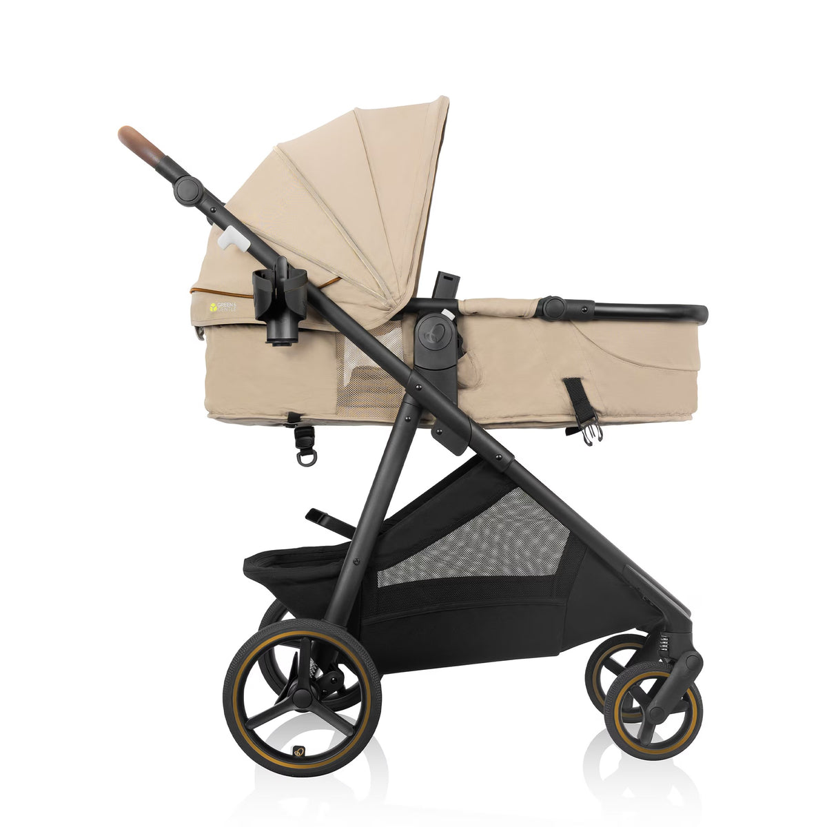 Evenflo Intuiti + Stroller, Travertine (Green and Gentle) Online Exclusive