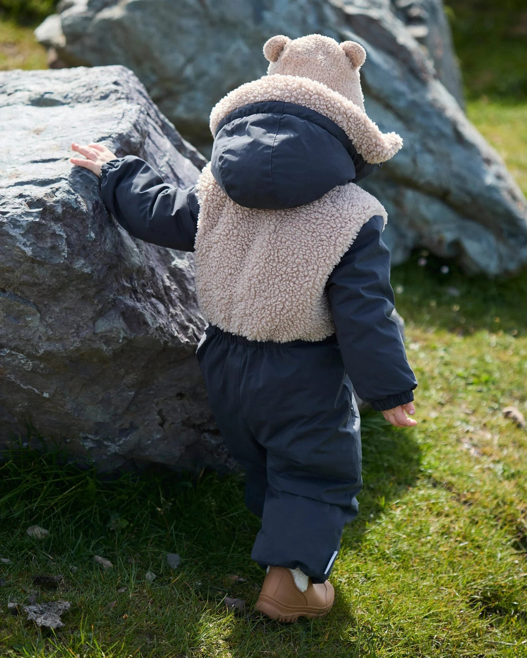 7AM Smokey Teddy SNOWSUIT • TEDDY APPLIQUÉ - Online Exclusive