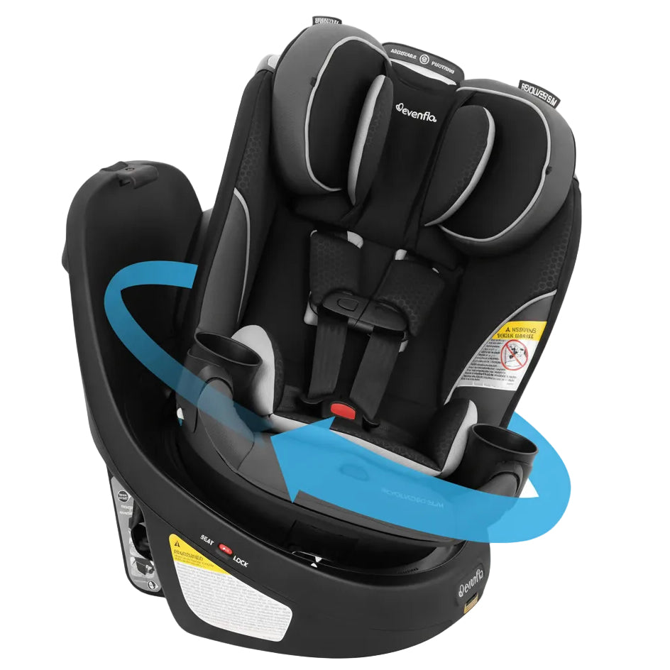 Evenflo Revolve360 Slim 2-In-1 Rotational Convertible Car Seat - Canton