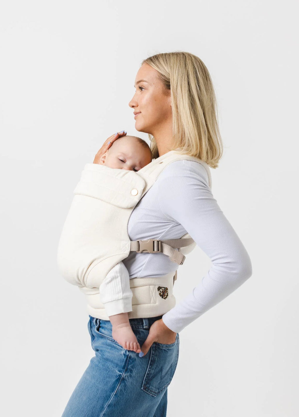 Preorder MABE Monarch Baby Carrier - Natural Ivory