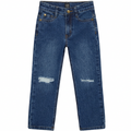 Deux Par Deux Navy Blue Denim Stretch Jeans