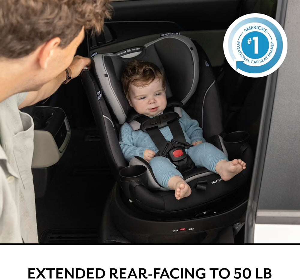 Evenflo Revolve360 Slim 2-In-1 Rotational Convertible Car Seat - Canton