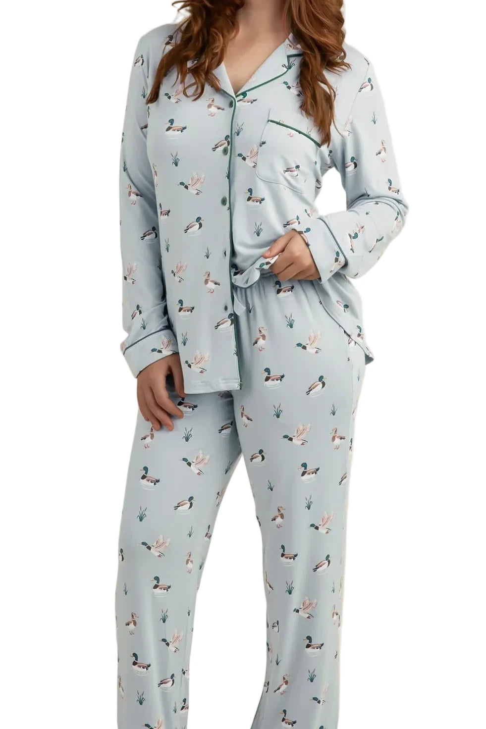 Kyte Baby Mallard Duck Women’s Long Sleeved Pajama Set