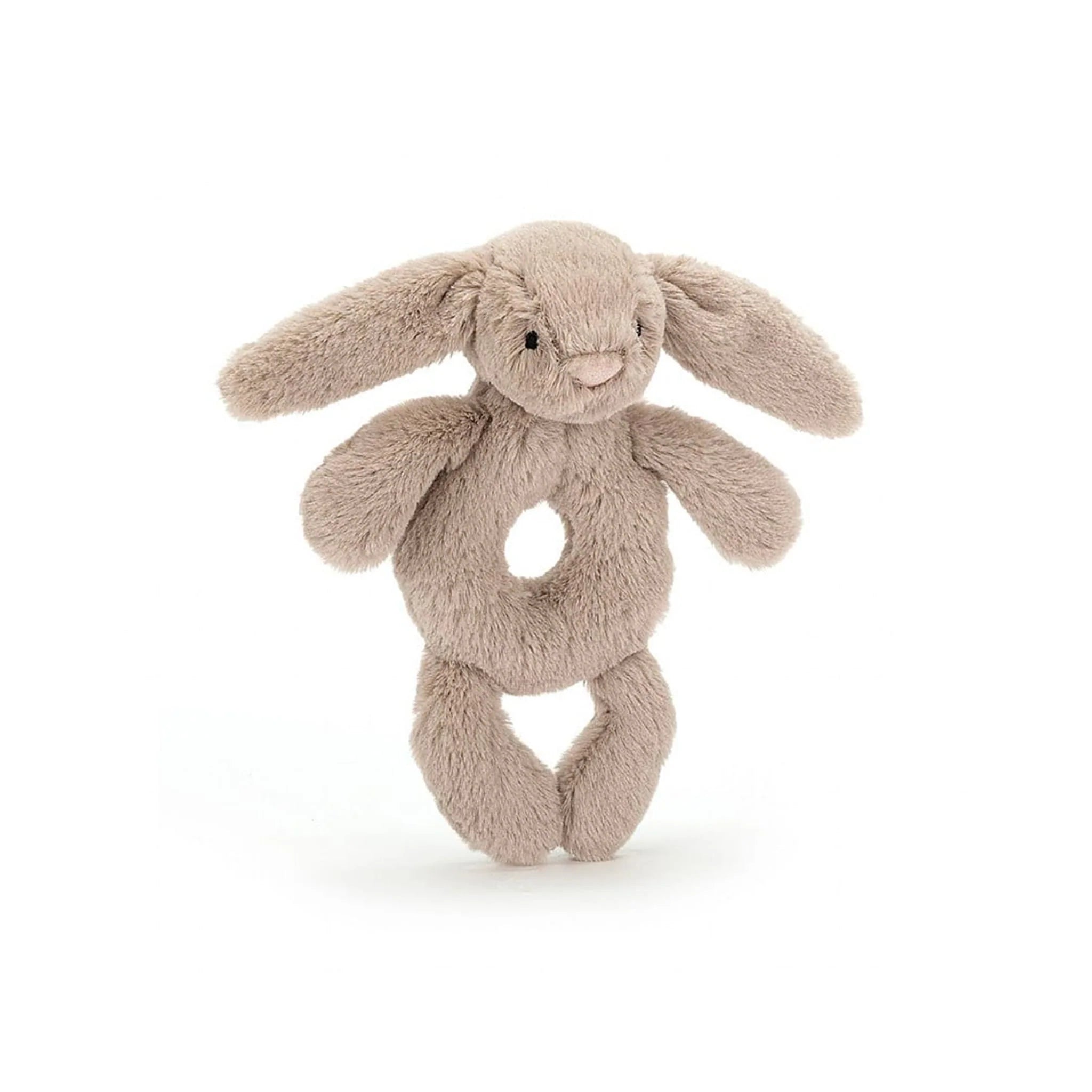 Jellycat Bashful Beige Bunny Ring Rattle