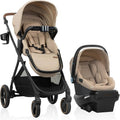 Evenflo Shyft Intuiti TS w/Revolve LiteMax NXT & Sensory Soothe -Travertine (Gold) - Online Exclusive