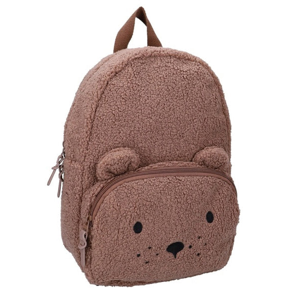 Kidzroom Backpack Comfort Friends Teddy Brown
