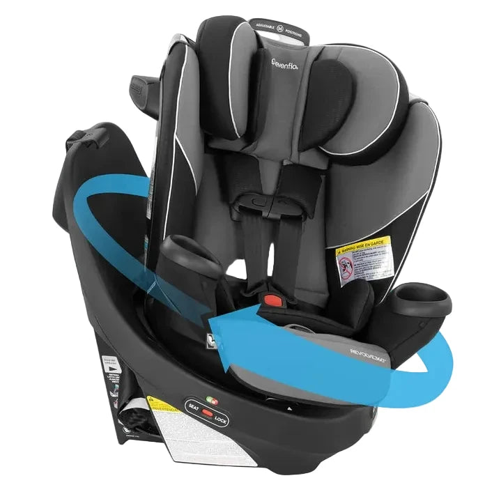 Evenflo Revolve360 All-In-One Rotational Convertible Car Seat  - Amherst Gray - Online Exclusive