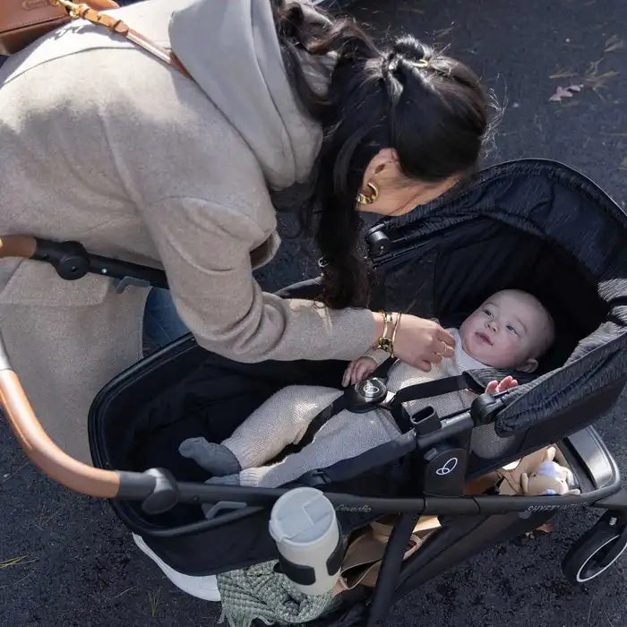 Evenflo Shyft Intuiti Travel System featuring Revolve180 LiteMax NXT with SensorySoothe - Black Shale - Online Exclusive