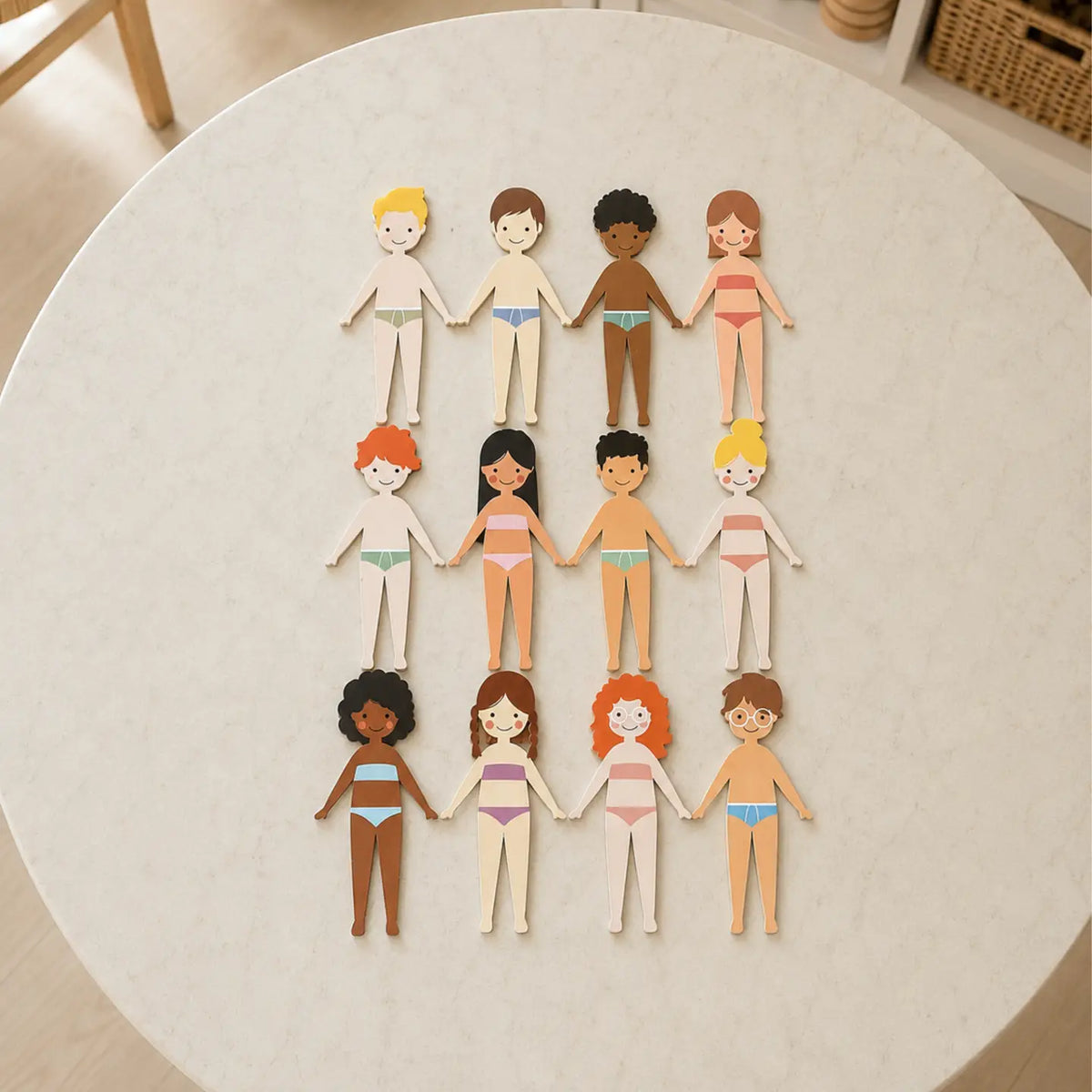 Cherrypick - Magnetic Dress-Up Dolls Play Set