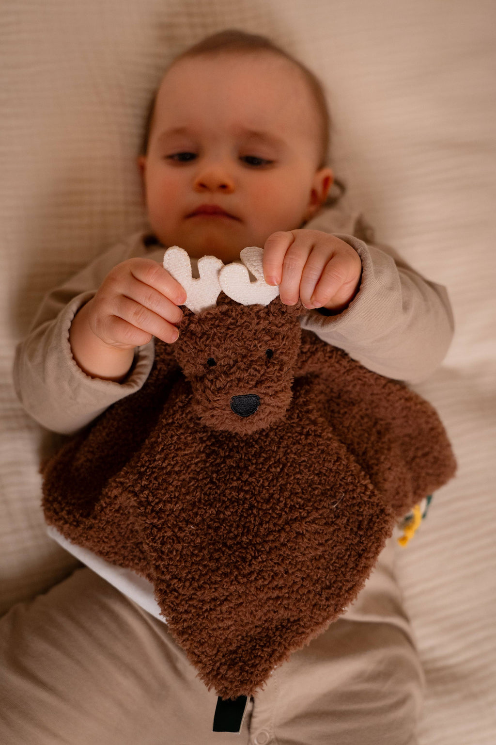 Little Big Friends Baby Comforter - Bruce the Moose