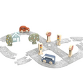 Speedy Monkey Car Track Puzzle