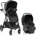 Evenflo Shyft Intuiti TS w/Revolve LiteMax NXT & Sensory Soothe - Jasper Black (Gold) - Online Exclusive
