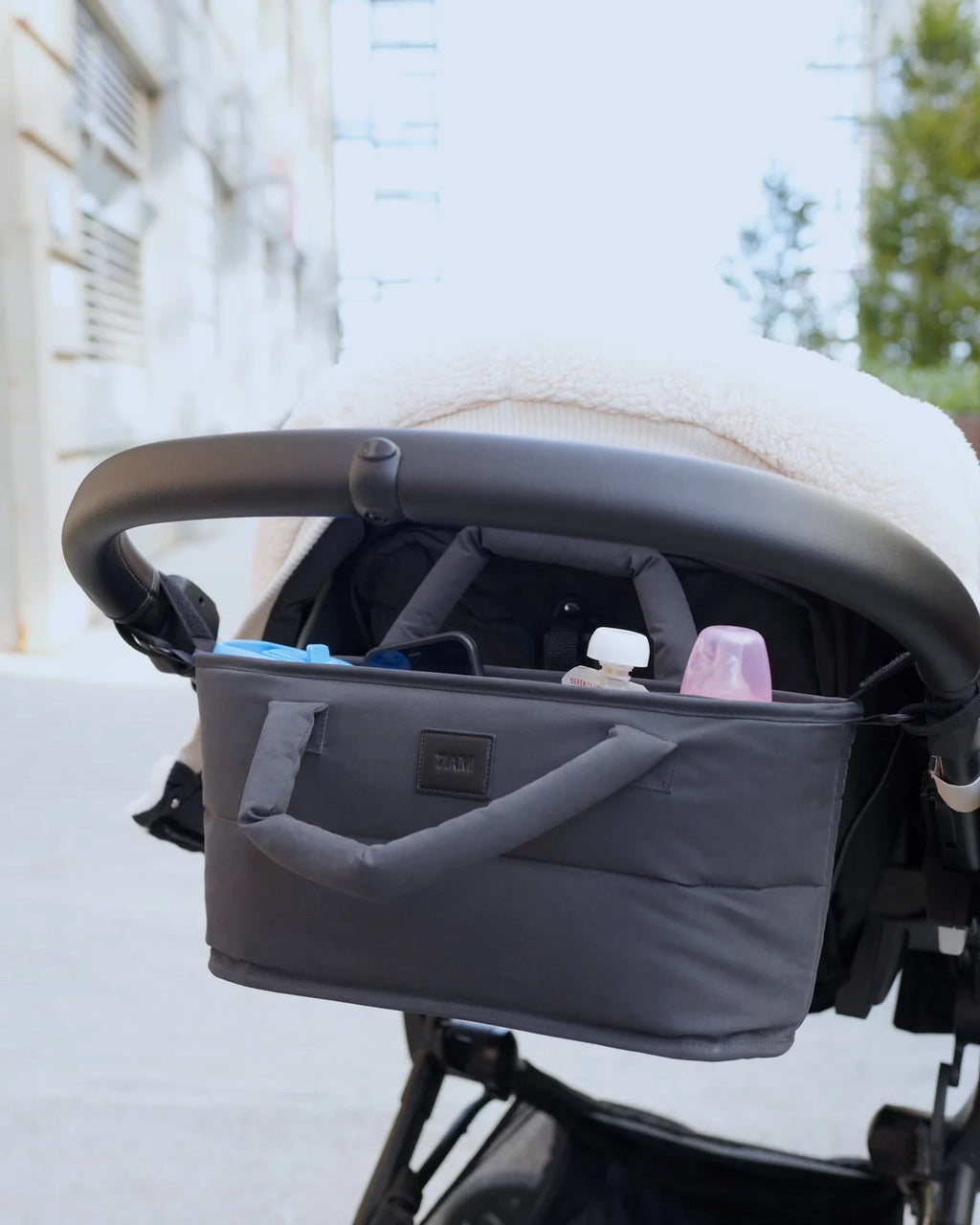 7AM Smokey ROMY STROLLER ORGANIZER • BENJI - Online Exclusive