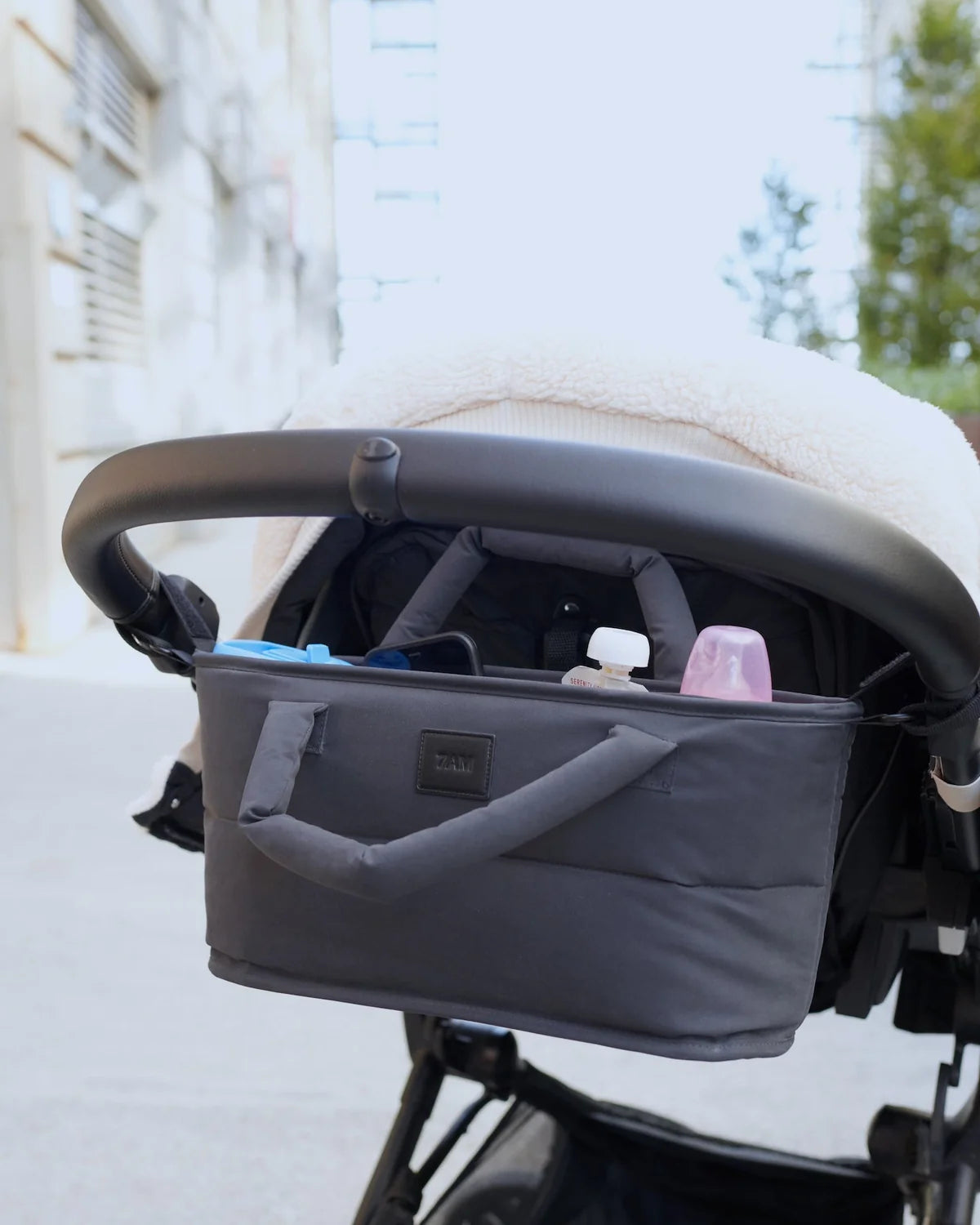 7AM Smokey ROMY STROLLER ORGANIZER • BENJI - Online Exclusive