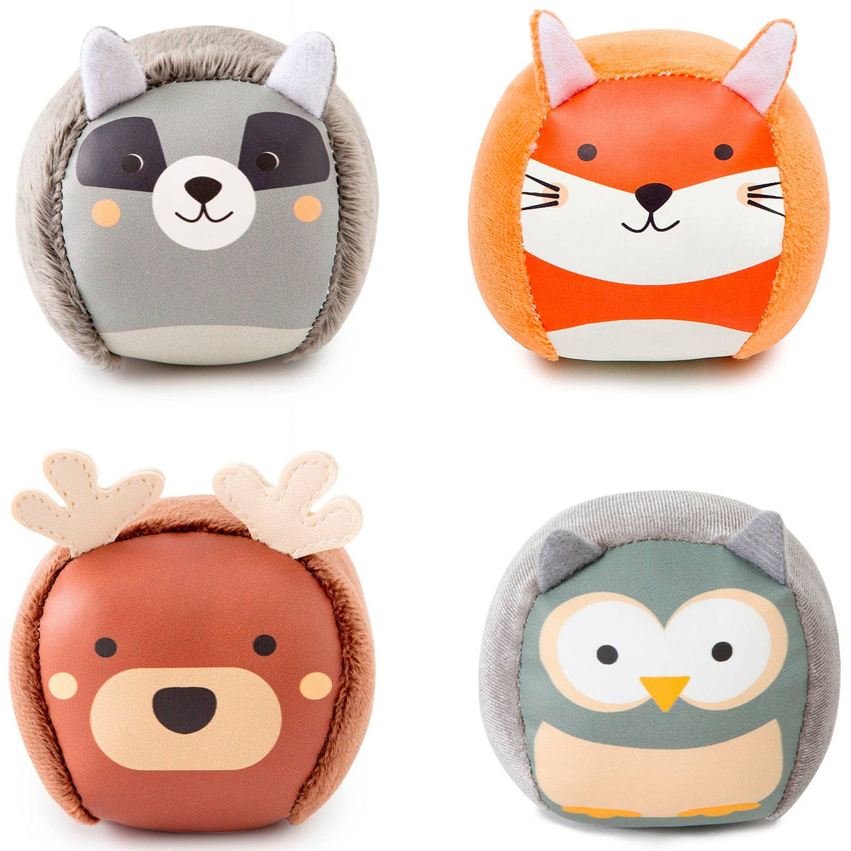 Little Big Friends Roly Poly Balls -Forest Set