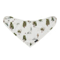 Belan J Misty Forest Ribbed Bandana Bib
