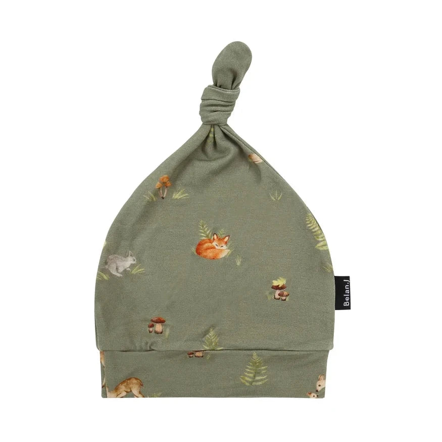 Belan J Forest Friends Knotted Hat