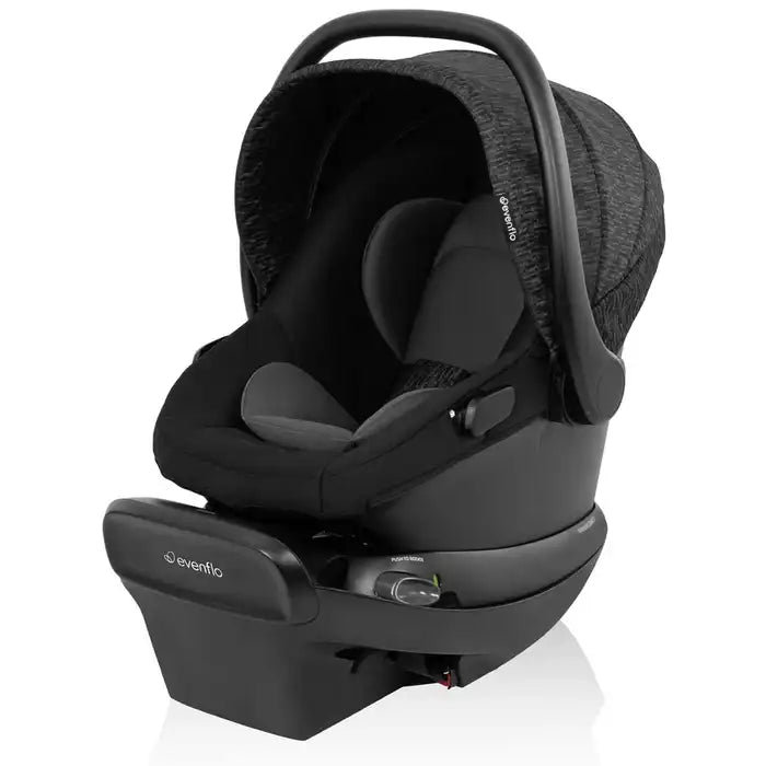 Evenflo Shyft Intuiti Travel System featuring Revolve180 LiteMax NXT with SensorySoothe - Black Shale - Online Exclusive