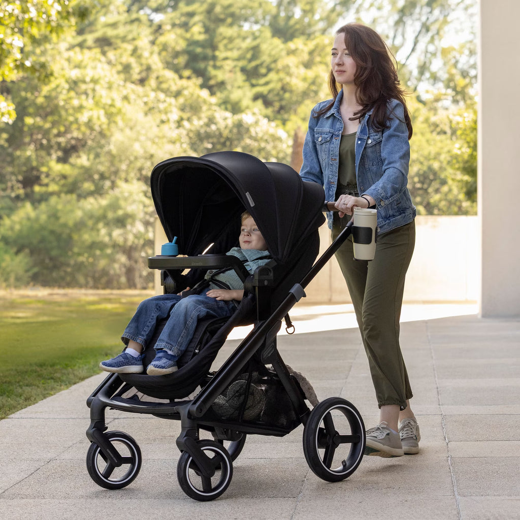 Evenflo Transformer Stroller-Wagon Travel System (core) - Pitch Black - Online Exclusive
