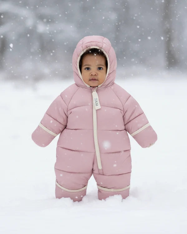 7AM Ash Rose COMPACT ROLL ME JUMPSUIT • ULTRA WARM - Online Exclusive