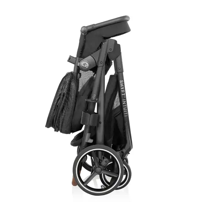 Evenflo Shyft Intuiti Travel System featuring Revolve180 LiteMax NXT with SensorySoothe - Black Shale - Online Exclusive
