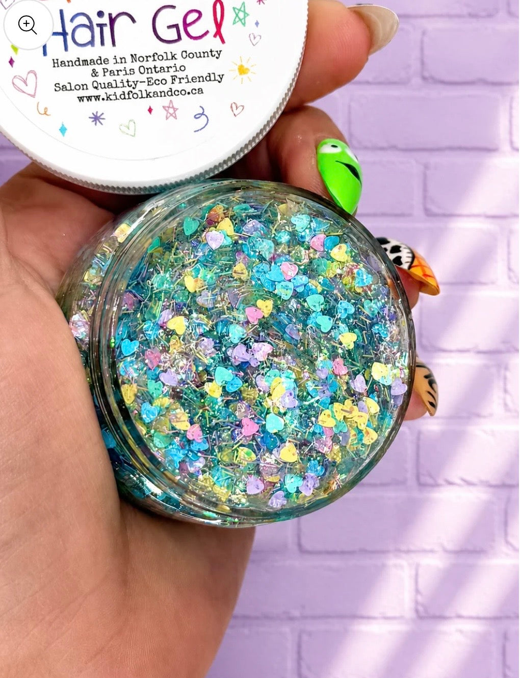 KIDFOLK & CO GLITTERY HAIR GEL ENCHANTED