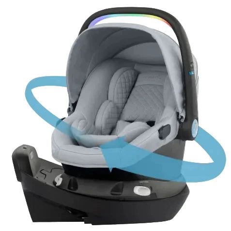 Evenflo Revolve180 LiteMax NXT Rotational Infant Car Seat with SensorySoothe  - Quartz - Online Exclusive