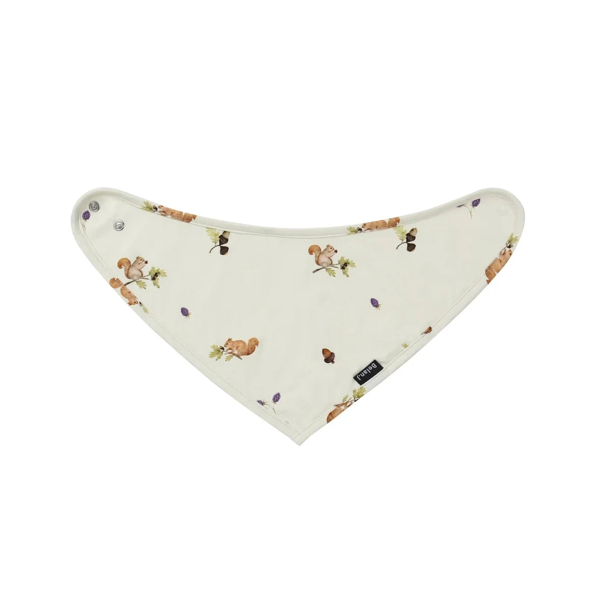 Belan J Squirrels Bandana Bib