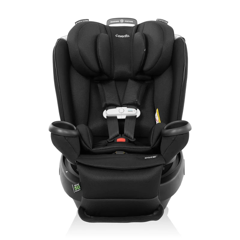 Evenflo GOLD Revolve360 Extend All-In-One  Rotational Car Seat w/Sensorsafe - Onyx - Online Exclusive
