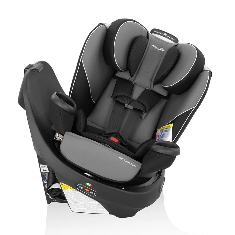Evenflo Revolve360 All-In-One Rotational Convertible Car Seat  - Amherst Gray - Online Exclusive