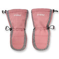Stonz Dusty Rose/Heather Grey Snow Mitts