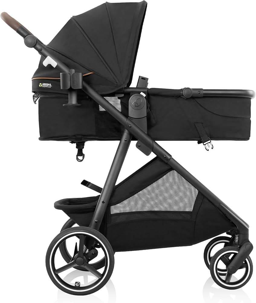 Evenflo Shyft Intuiti TS w/Revolve LiteMax NXT & Sensory Soothe - Jasper Black (Gold) - Online Exclusive