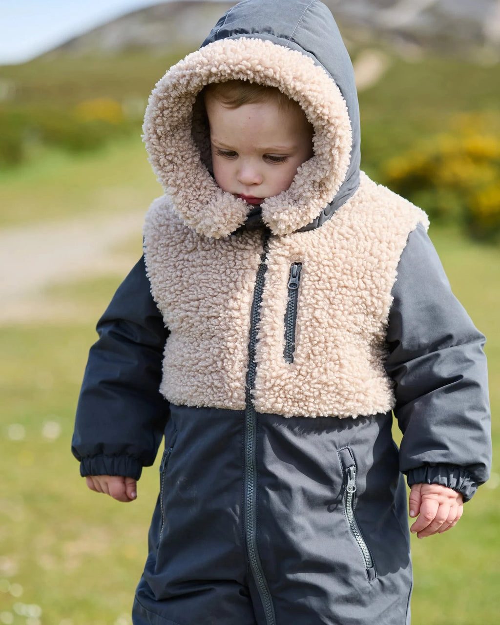 7AM Smokey Teddy SNOWSUIT • TEDDY APPLIQUÉ - Online Exclusive